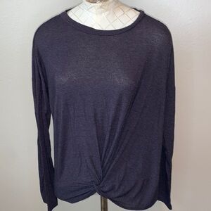Alya dark gray long sleeve T-shirt